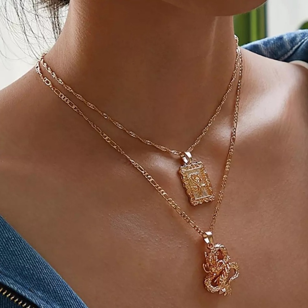 3/$20 Dragon Necklace - Picture 2 of 2
